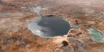 На Марсе нашли следы озер