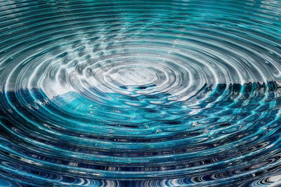 Вода создает громкие звуковые волны